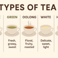 Types of Tea: A Complete Guide to Black, Green, Oolong, White, and Herbal Teas