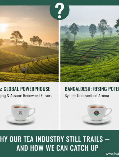 Bangladesh vs India: Why Our Tea Industry Still Trails — and How We Can Catch Up