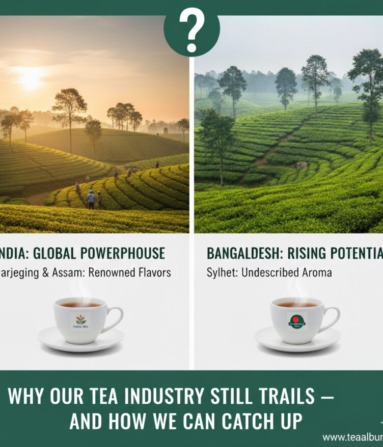 Bangladesh vs India: Why Our Tea Industry Still Trails — and How We Can Catch Up