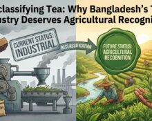 Reclassifying Tea: Why Bangladesh’s Tea Industry Deserves Agricultural Recognition